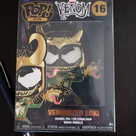 Funko Pop Pins Kid Loki, Venomized Loki & Venomized Thor - Picture 4 of 5